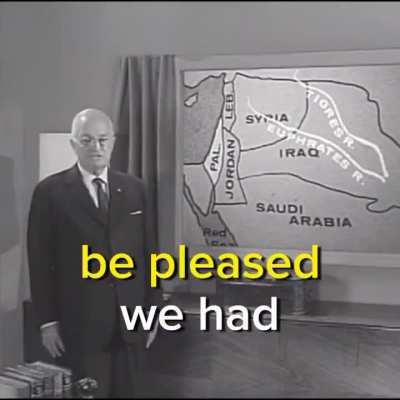 Truman discusses establishing Israel in Palestine