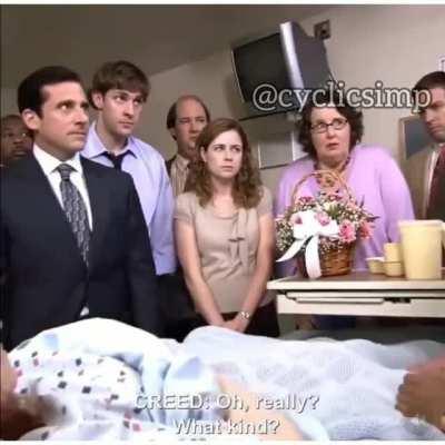 Creed. The best anaesthesiologist.