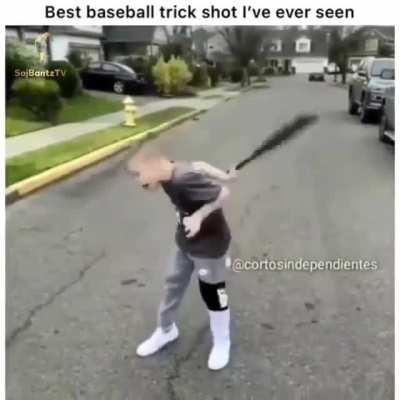 Baseball trickshots