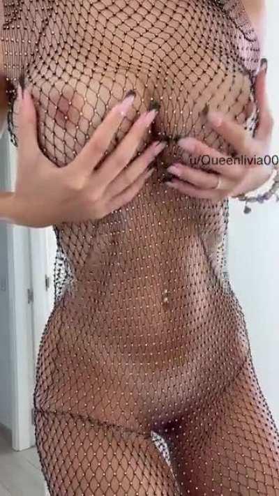 Shiny fishnet