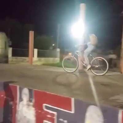 WCGW if I jump off this with my bike?