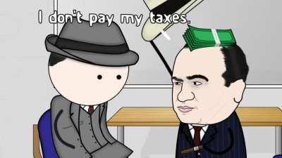 ...I don't pay my taxes