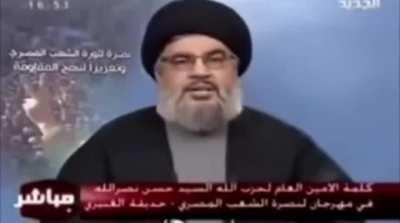 Nassrallah speech back in 2011