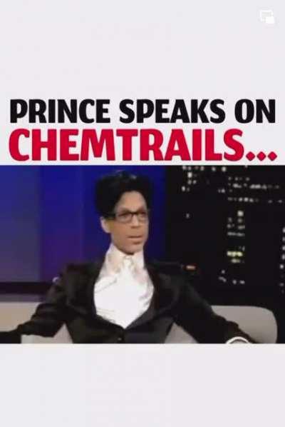 Prince speaks on chemtrails
