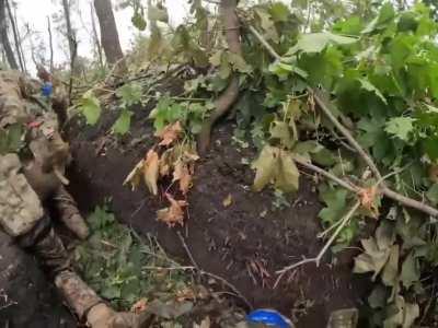 Evacuation of wounded Ukrainian soldiers from the battlefield under fire. 3rd assault brigade. Bakhmut direction. June, 2023.