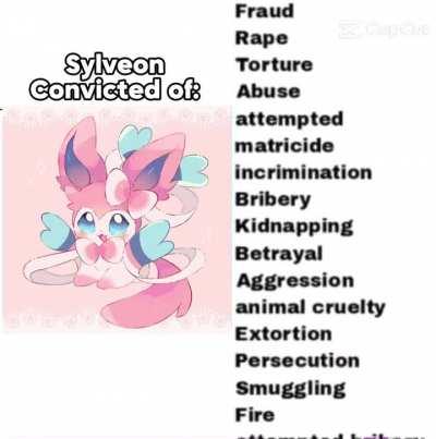 Sylveon's crimes 