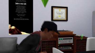 Love being able to put custom music in The Sims