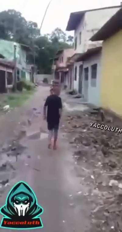 **WARNING CHILD*** Child shoots another child in some Latin American Country