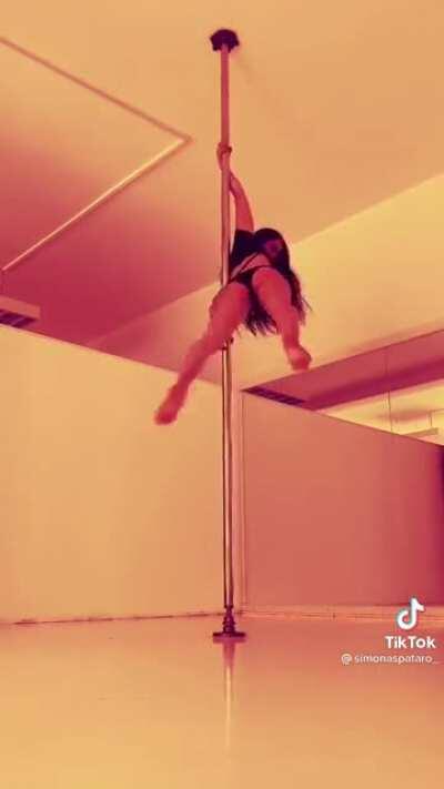 These pole dancing skills