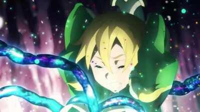 Leafa drained [Sword Art Online: Alicization Part 2]