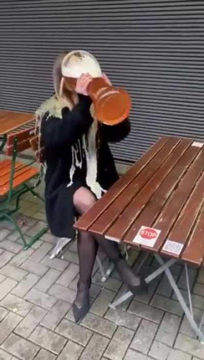 Best way to enjoy a large beer (not OC)