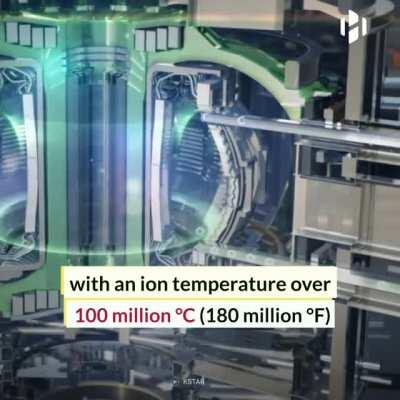 South Korea's &quot;Artificial Sun&quot; Breaks World Record: 100 million degrees for 20 seconds.