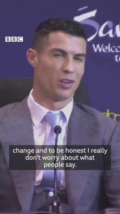 Ronaldo thinks his new team is in South Africa