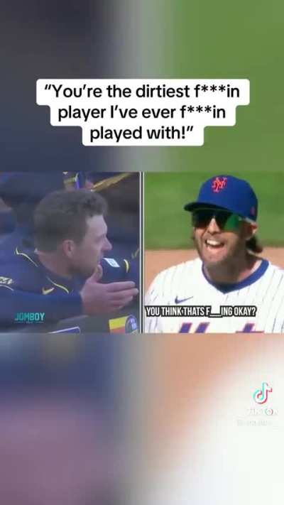 A bad late slide triggers mouth muscle memory for the Mets player