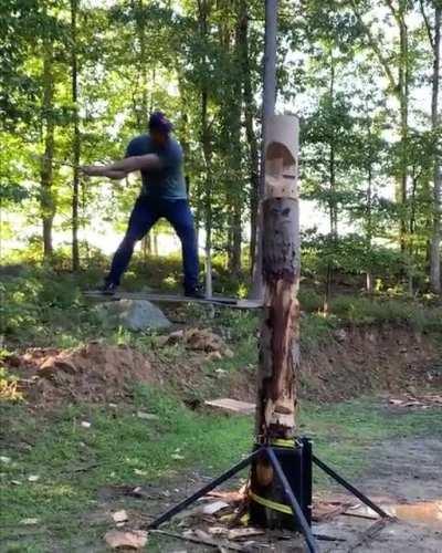 lumberjack training