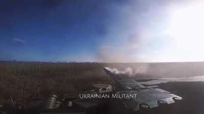 Ukrainian Tank in Battle, Oct 8 Bakhmut area