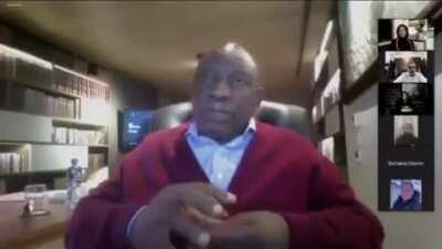 Cyril Ramaphosa on white racism