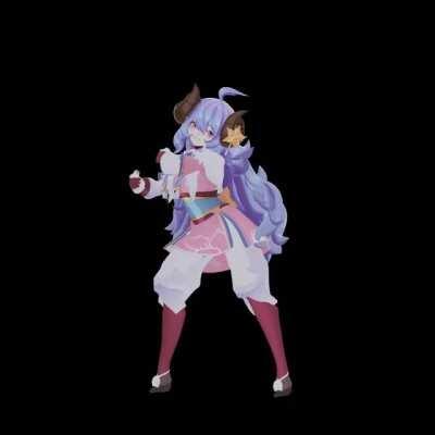 Lamb dancing to Doja Cat - Say So (Credit to u/Retronous for the Kindred rig and dance reference from @yodelinghaley on Tiktok)