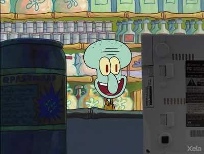 Squidward Finds a Dreamcast