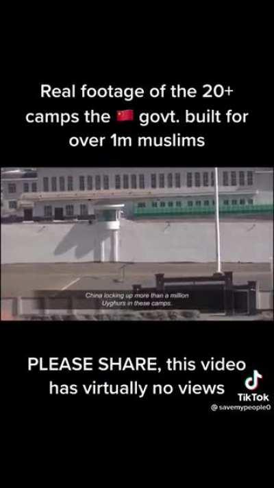 Filming Chinese Internment camps for Muslims.