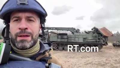 On the ground footage from a Ukrainian base captured by Russia in Kherson