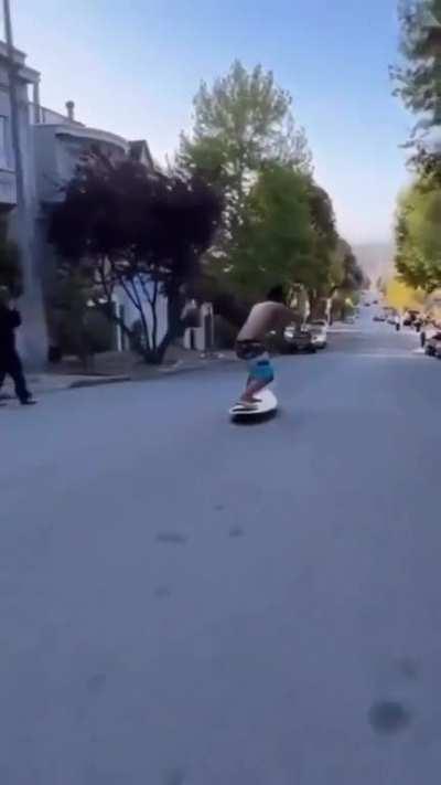 Surfing the streets of San Francisco (fixed)