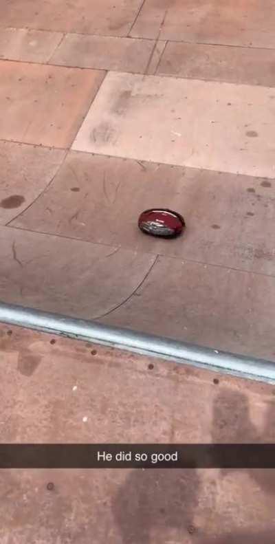 I made a remote control roomba and took it to a skatepark