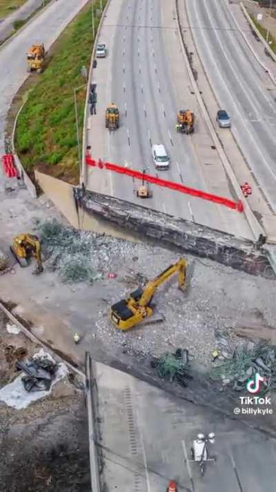 They’re repairing that highway in Philadelphia.