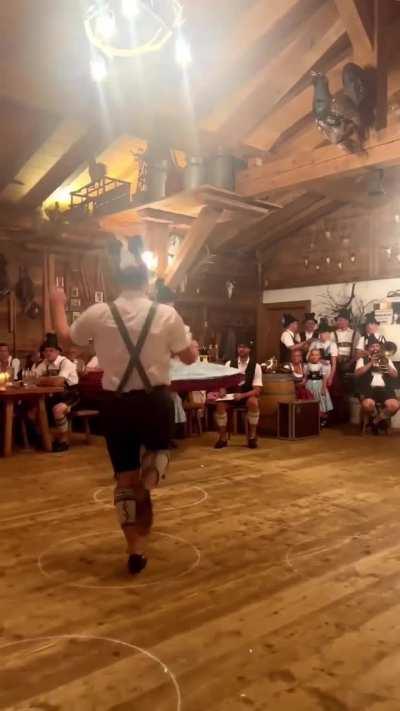 Captivating Bavarian Dance