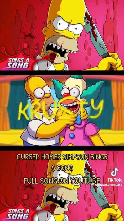 yuor homer is: damm cursed