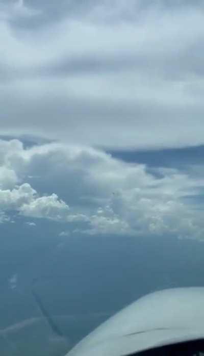 Pilot Jorge Arteaga captures what some are describing as 'the best UFO footage ever'.