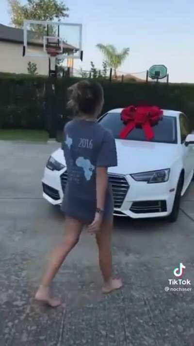 HMFT after I get overwhelmed from a surprise gift.