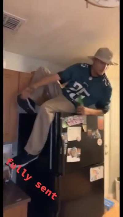 G Herbo Falling Off A Fridge