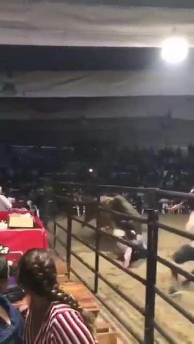 WCGW, Riding a bull