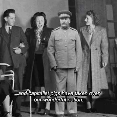 Socially Awkward Stalin