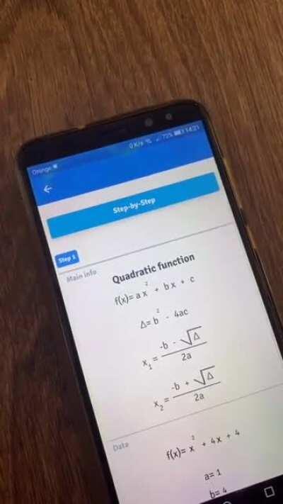 I spent over 6 months to make a mobile app named &quot;Oh My Homework&quot; that can solve functions draw graphs, calculate roots, fractions etc, but also Physics And Chemistry. The AI I made is unique and this app literally do everything step-by-step with comments