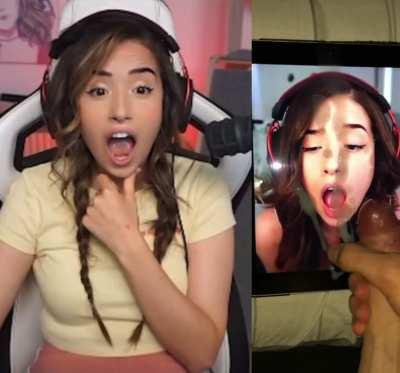 Poki reacts to my cum tribute