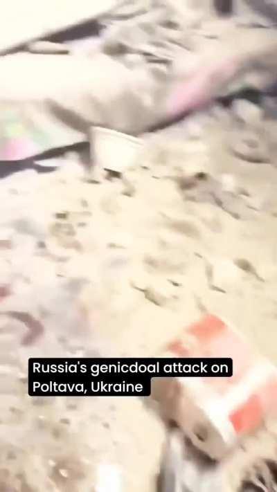 Russia’s genocidal attack on Poltava, Ukraine