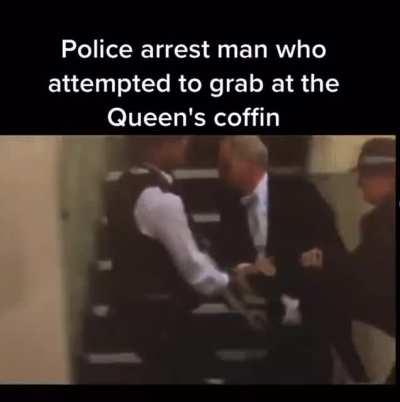 Touching the Queen's coffin, WCGW?