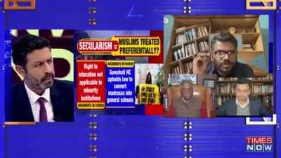 Saideepak: In which another country with close to 80% majority would you have expected the majority population to wait for 200 years to get one of its places out of 40000 places and that too through the court? There'll obviously be a time when Hindus will