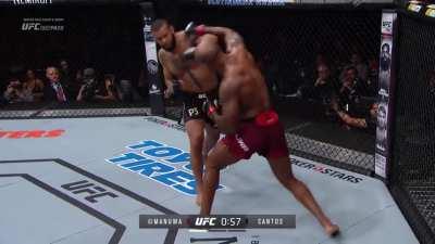 Jimi Manuwa and Thiago Santos collide in a action fight for the ages.