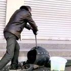 The popcorn machine in China