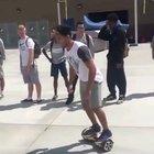 Frontflip on a hoverboard