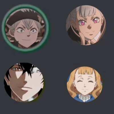 Black Clover discord voice chat be like: