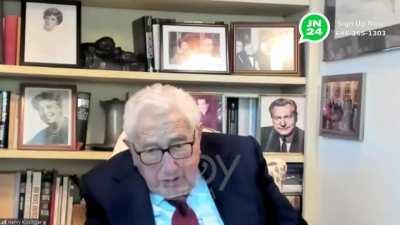 Henry Kissinger has fallen victim to Russian pranksters posing as Zelensky/Ukrainian government.