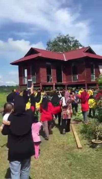 Moving a house in Malaysia