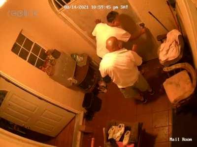 Guy trespasses into my house and starts beating his meat…watch til end