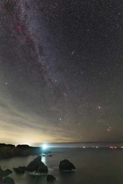 Japan's sky at night