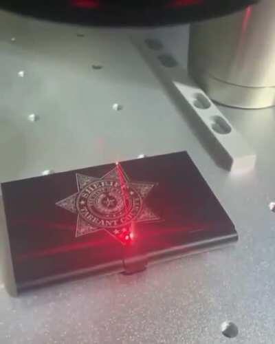 Laser engrave