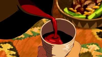 Beautiful cooking scenes by Studio Ghibli